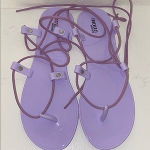 Purple jelly gladiator Sandler